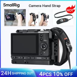 SmallRig Universal Hand Strap For DSLR Camera Cage Side Handgrip With Strap Slot Case Adjustable Secure Grip Support Rig -2456
