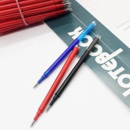 5Pcs/30Pcs Erasable Gel Pen Refill 0.7mm Replacement Office School Writing Stationery Accessory 8 Color Ink Washable Handle Rods