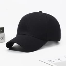Black Cap Solid Color Baseball Cap Snapback Caps Casquette Hats Fitted Casual Gorras Hip Hop Dad Hats For Men Women Unisex