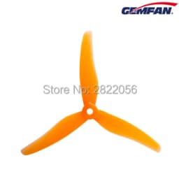 8 Pcs/ 4 Pairs Gemfan 51433 5 Inch 3 Blade/ Tri-Blade Propeller Props CW CCW Brushless Motor FPV Propeller for FPV Racing Drone