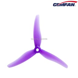 8 Pcs/ 4 Pairs Gemfan 51433 5 Inch 3 Blade/ Tri-Blade Propeller Props CW CCW Brushless Motor FPV Propeller for FPV Racing Drone