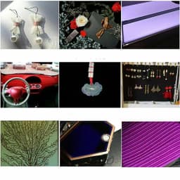 20 X 15 cm / 20 X 145 cm / 40 X 145 cm Self-adhesive Velvet Flock Liner Jewelry Contact Paper Craft Fabric Sticker Multi Color
