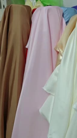 34 Color Soft Satin Fabric Wedding Party Decoration Box Lining DIY Clothing Sewing Background Accessories
