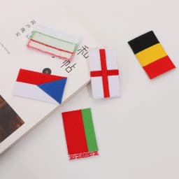 Embroidered Thread American Flag Embroidered Patch Patriotic USA Tactics Patch Punk Style Patch Men Women Kids Decor