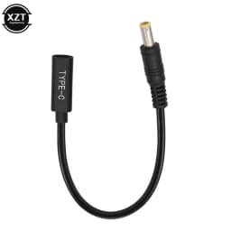 USB 3.1 Type C USB Female to DC 5.5*2.5 mm 5.5* 2.1 Male Power Charger Adapter Connector Adaptor for Lenovo Asus HP Dell PD