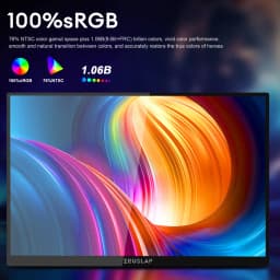 ZEUSLAP Portable Monitor Touch Screen 16" 2.5K 144hz Travel Display 2560*1600 For Laptop Computer Game Consoles Gift Man Gifts