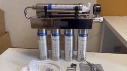 Upgrad Household Intelligent 5-Stage Ultrafiltration Water Purification System with Scale Inhibition Carbon Kitchen Water Filt