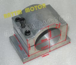 Air Cooled CNC spindle motor Kit 2.2KW ER20 400HZ 24000RPM + HY VFD inverter + 1set ER20 Collet For Milling Router Machine