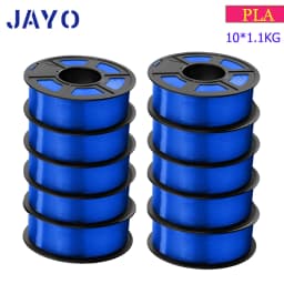 JAYO 3D Filament PLA 8Rolls 10Rolls 175mm 3D Printing No Bubbles No Drawing Smooth Multiple Colors Optional 11kg For 3D Printing