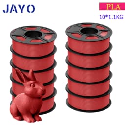 JAYO 3D Filament PLA 8Rolls 10Rolls 175mm 3D Printing No Bubbles No Drawing Smooth Multiple Colors Optional 11kg For 3D Printing