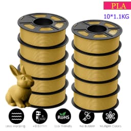 JAYO 3D Filament PLA 8Rolls 10Rolls 175mm 3D Printing No Bubbles No Drawing Smooth Multiple Colors Optional 11kg For 3D Printing
