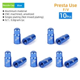 Deemount Brass Presta Valve Core 2/6/12PCS CNC-machined French Valve MTB Road Bike FV Tubes Service Parts Optional Tool