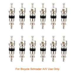 Deemount Brass Presta Valve Core 2/6/12PCS CNC-machined French Valve MTB Road Bike FV Tubes Service Parts Optional Tool