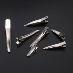 20/50pcs 25-60mm Hair Clip For Jewelry Making Single Prong Alligator Hairpin With Teeth Blank Setting Base For DIY Hair Clips