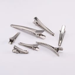 20/50pcs 25-60mm Hair Clip For Jewelry Making Single Prong Alligator Hairpin With Teeth Blank Setting Base For DIY Hair Clips