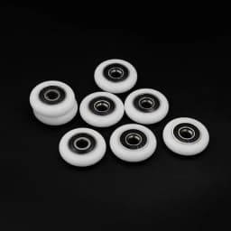 8pcs Shower Door Rollers/Runners/Spares 19/20/23/24/25/26/27mm wheels diameter, 5mm hole