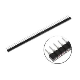 10Pcs/Lot Single Row 40Pin 2.54mm Round Female Pin Header