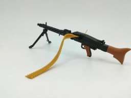 1/6 Scale MG42 Toy Gun Model Assembly Puzzles Building Bricks Gun Soldier Machine Gun Fit 12"Action Figure