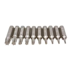10PCS CR-V Torx Screwdriver Bits Set T3 T4 T5 T6 T7 T8 T9 T10 T15 T20 Mobile Repair Bit Plum Blossoms Repairing Head M89B