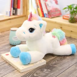 40/60/80cm Stuffed Animal Dolls Kawaii Cartoon Rainbow Unicorn Plush toys Present Toys Birthday Gift