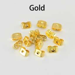 200pcs/lot Earring Studs Backs Stopper Scrolls Ear Post Butterfly For Jewelry Making DIY Blocked Caps Earring Backs Stoppers Ear
