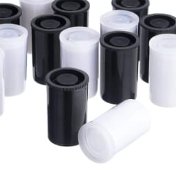 10PCS X 33MM Plastic Empty Film Canister Camera Reel Container Storage Case Can for Accessories Art Bead Coin Pill Fishing Bait
