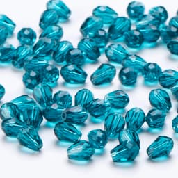6x8mm Austria Faceted Teardrop Glass Beads AB Color Waterdrop Crystal Beads Loose Spacer Beads for Jewelry Making DIY Bracelet