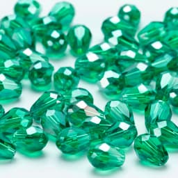 6x8mm Austria Faceted Teardrop Glass Beads AB Color Waterdrop Crystal Beads Loose Spacer Beads for Jewelry Making DIY Bracelet