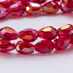 6x8mm Austria Faceted Teardrop Glass Beads AB Color Waterdrop Crystal Beads Loose Spacer Beads for Jewelry Making DIY Bracelet