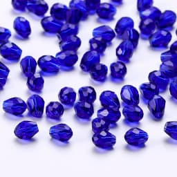 6x8mm Austria Faceted Teardrop Glass Beads AB Color Waterdrop Crystal Beads Loose Spacer Beads for Jewelry Making DIY Bracelet