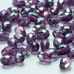 6x8mm Austria Faceted Teardrop Glass Beads AB Color Waterdrop Crystal Beads Loose Spacer Beads for Jewelry Making DIY Bracelet