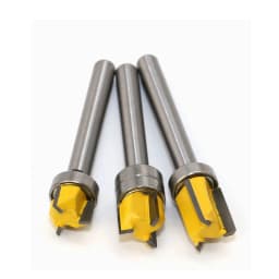 1pc Bearing Flush Trim Router Bit for Wood 6mm Shank Straight Bit Tungsten Woodworking Milling Cutter Tool