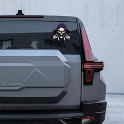 Skull Car Stickers And Decals 3D Skull Car Sticker Skull Car Sticker Adhesive Halloween Window Decals Halloween Decorative