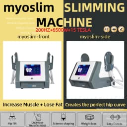 15 Tesla 6500W MYOslim Body Sculpting Machine NEO New System Body Slimming Sculpting Fat Burning Nova Weight Lose Machine