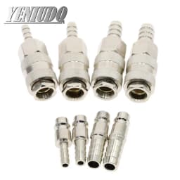 Pneumatic Fitting European Standard EU Euro Type Air Line Quick Coupling Connector Coupler Adapter For Air Compressor Hose Barb