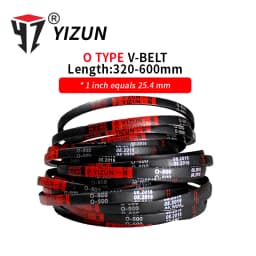 YIZUN O/Z/M Type O320~600mm Hard Wire Rubber Drive Inner Length Girth Industrial Transmission Agricultural Machinery V Belt