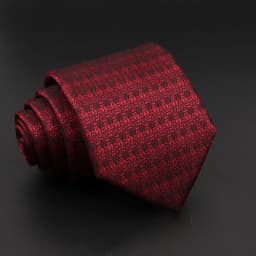 Classic Blue Red Gray Men's Tie Business Formal Wedding 8cm Necktie Jacquard Woven Cravat Fashion Shirt Dress Daily Accessories