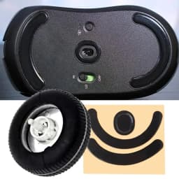 For Logitech G403 G603 G703 Pointing Device Wheel + Pointing Device Anti-slip Foot Pads 3 M Adhesive Anti-Slip Foot Pads