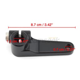 Inner Shifter Lever Rocker Shift Arm Rod for Harley Sportster XL883 XL1200 XL1200X Iron XL883N Roadster XL883R 2004-16 Black CNC