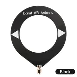 Mini Circle Antenna AM MW/SW Looping Antenna 4MHz-24MHz/500kHz-2000kHz/10k-180MHz Donut Medium Short Wave Antenna for Radio