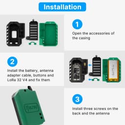 Heltec V4 LoRa 32 with Classic Case ESP32-S3 28dBm High Power Meshtastic Meshcore Node 868MHz 915MHz SX1262 Starter Kit