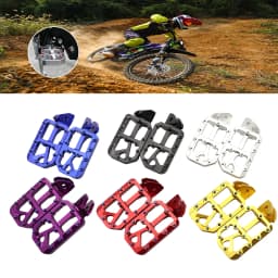 Motorcycle CNC Aluminum Footpegs Bracket Pedals Foot Pegs For Sur Ron Sur-Ron Surron Light Bee X & Light Bee S Electric Bike