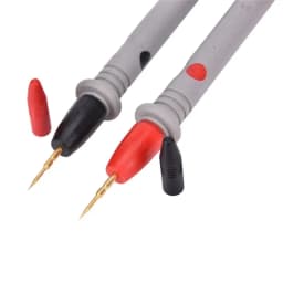 20A Multimeter Test Leads Extra Sharp Steel Needle Extended Universal Fine Tip Silicone PVC  Anti-Freeze Probe Accessories