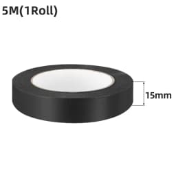Waterproof Tape PVC Black Electrical Tape Electric Insulation Wire Wrapping Tape Multipurpose Heat-Resistant Adhesive