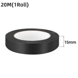 Waterproof Tape PVC Black Electrical Tape Electric Insulation Wire Wrapping Tape Multipurpose Heat-Resistant Adhesive