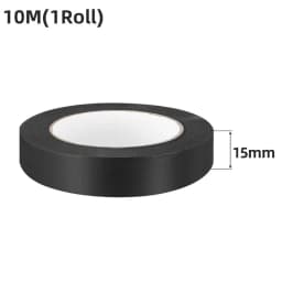 Waterproof Tape PVC Black Electrical Tape Electric Insulation Wire Wrapping Tape Multipurpose Heat-Resistant Adhesive