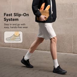 Li-Ning Men's SOFT GO 3 SLIP ON Lifestyle Shoes COMFOAM Breathable Wear-resistant Walking Shoes LiNing Casual Sneakers AGLW009