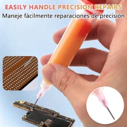 RMA-223 Rosin Soldering Flux 10cc, High Viscosity, Low Smoke, Residue Free, for Computer Chip PCB BGA PGA Phone Repair Tools
