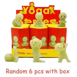 Mini Figure Cute Noctilucent Doll Cartoon Toy Desktop Ornament Mystery Surprise Gifts