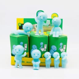 Mini Figure Cute Noctilucent Doll Cartoon Toy Desktop Ornament Mystery Surprise Gifts